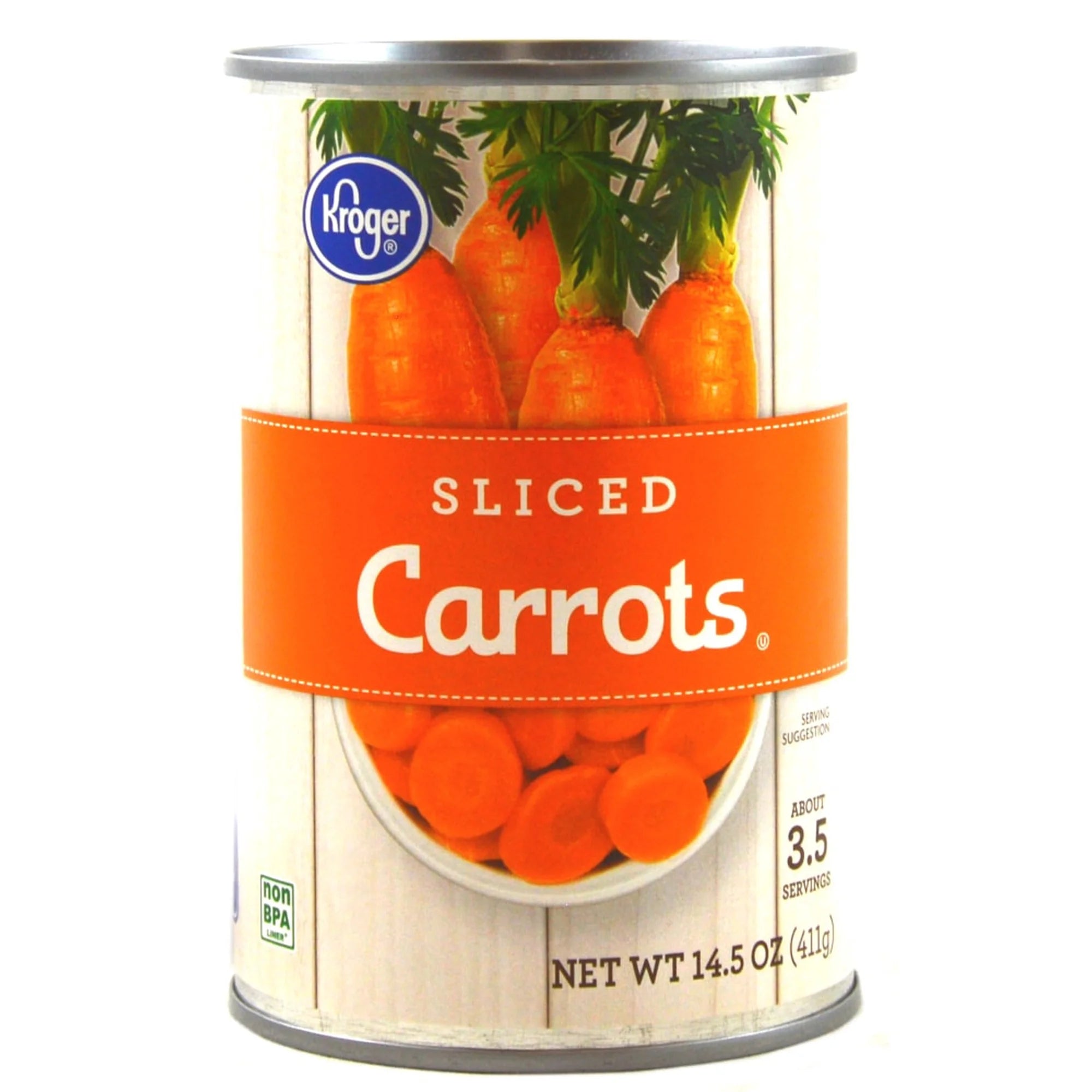 Kroger Sliced Carrots 14.5 oz - Pack of 1