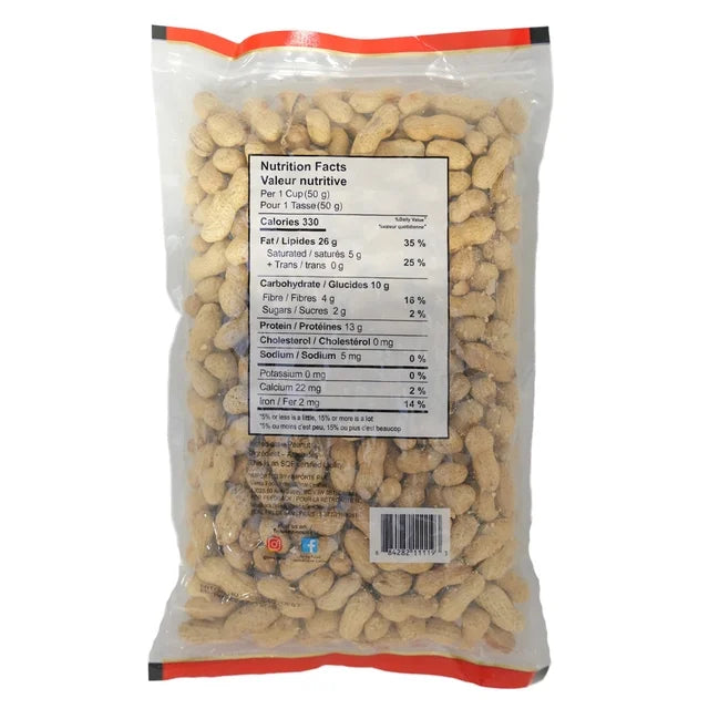 Verka Roasted Peanuts in Shell, 908g