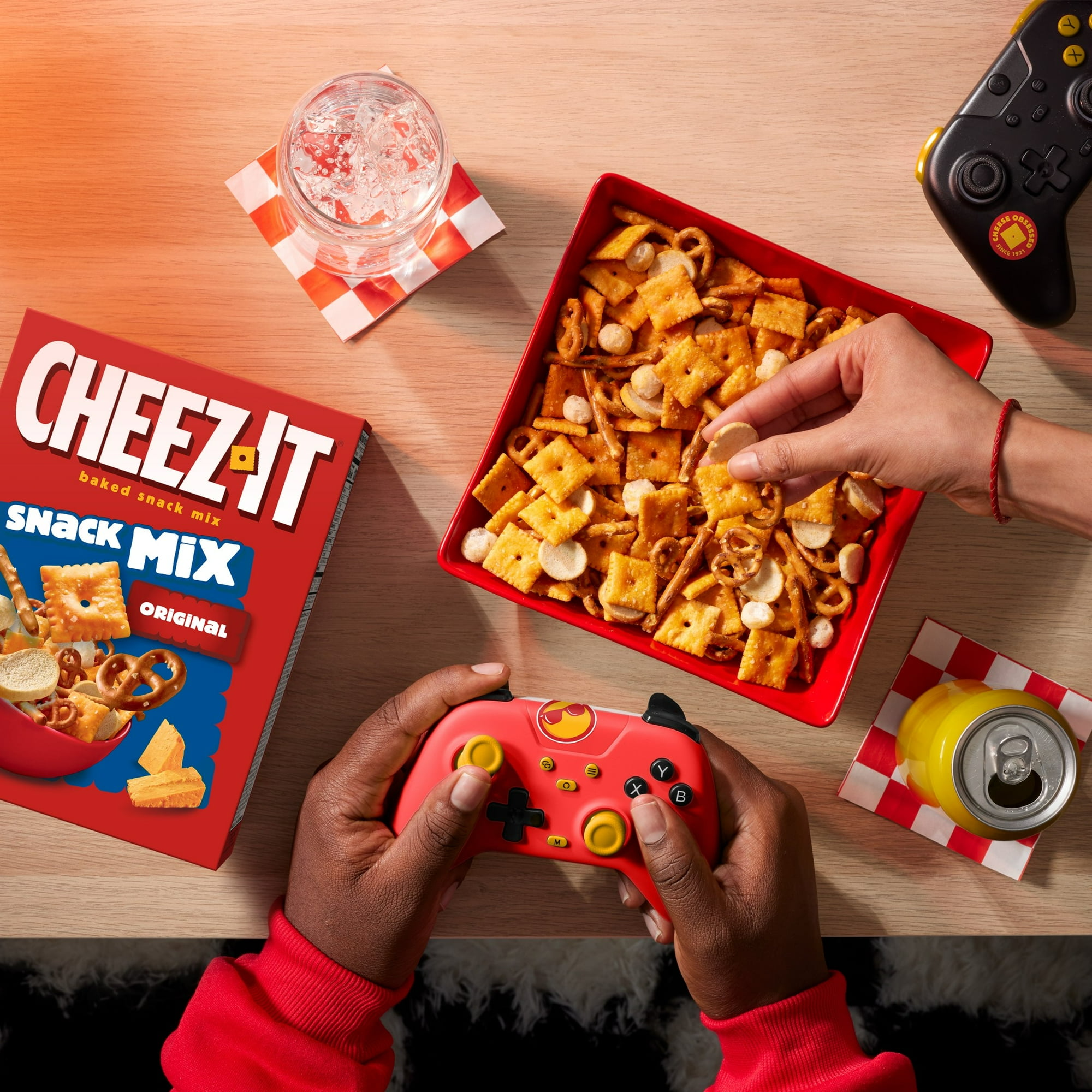 Cheez-It Classic Snack Mix, Lunch Snacks, 10.5 oz