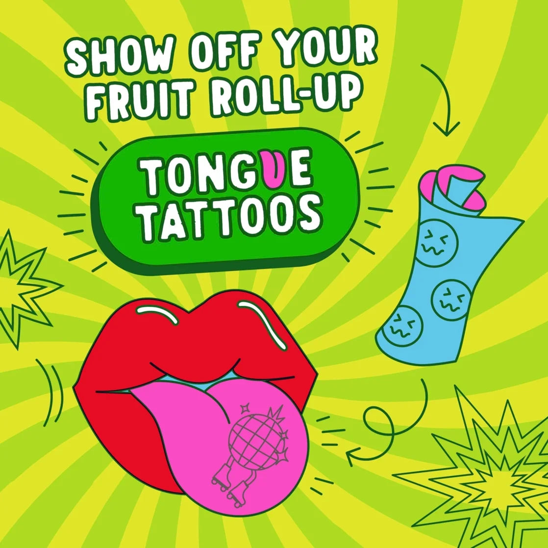 Fruit Roll-Ups Sour Fruit Flavored Snacks, Variety Pack, 15 oz (30 Count)