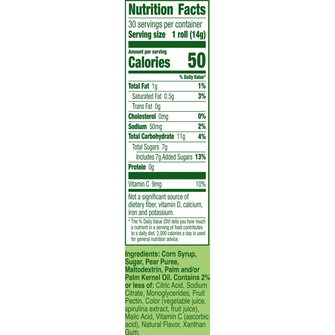 Fruit Roll-Ups Fruit Flavored Snacks, Gluten Free, Variety Pack, 30 Count, 15 oz