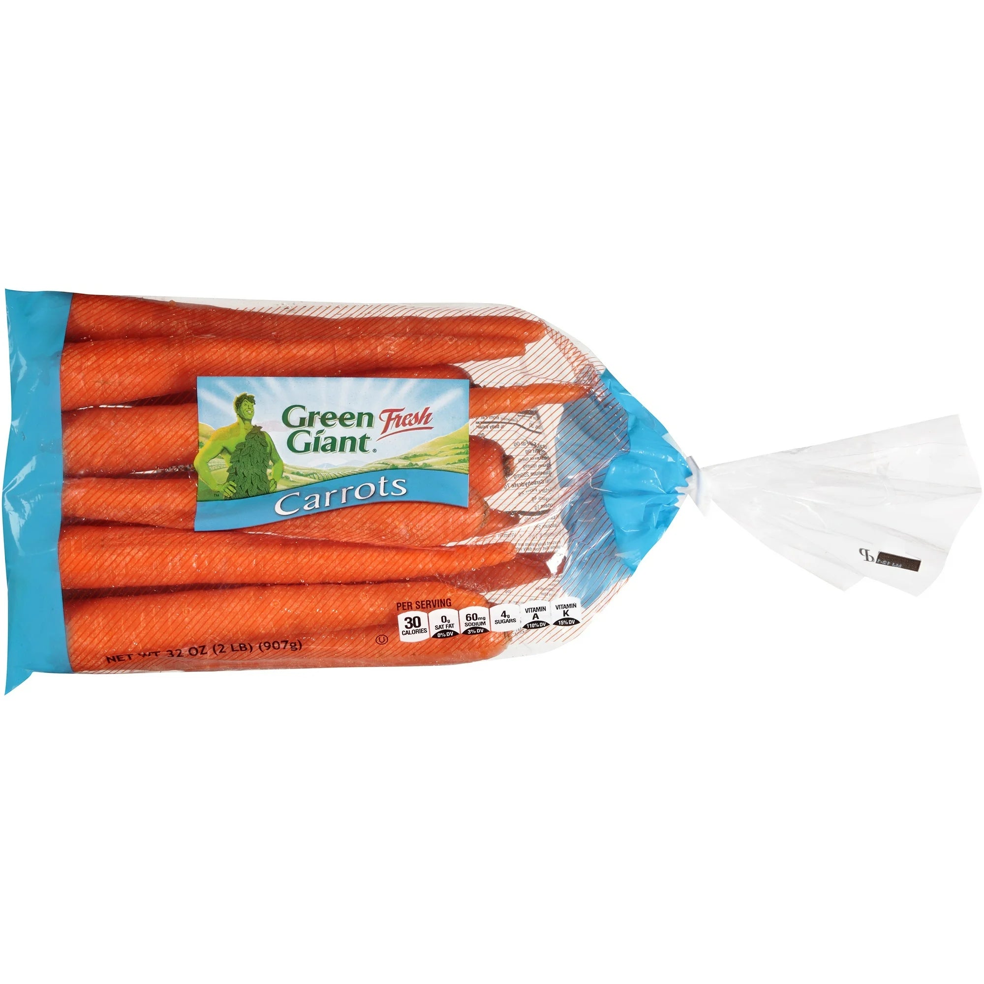 Fresh Carrots for Dips and Meals 2 lb Bag