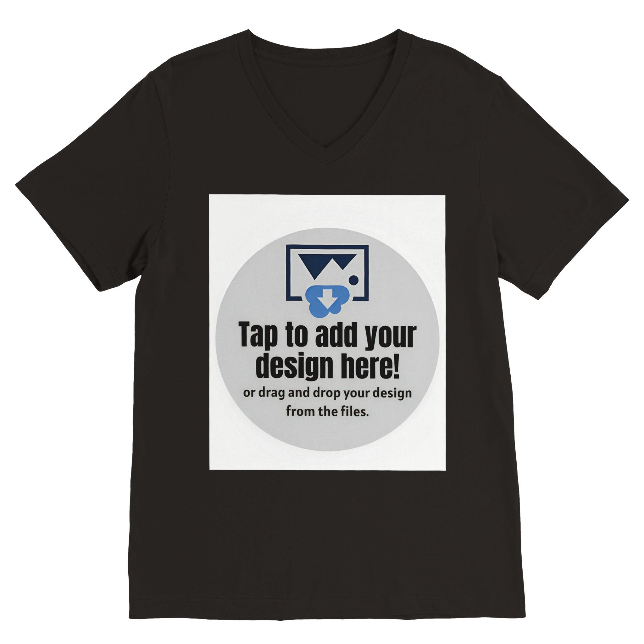 Premium Unisex V-Neck T-shirt