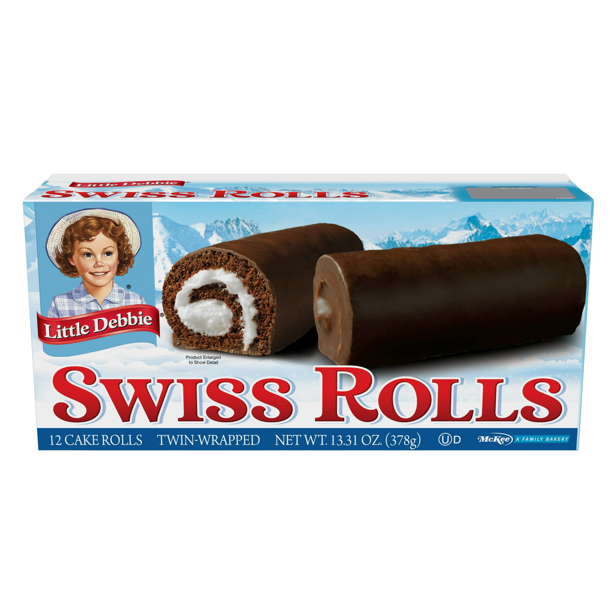 Little Debbie Swiss Rolls, 13.31 oz (12 count)