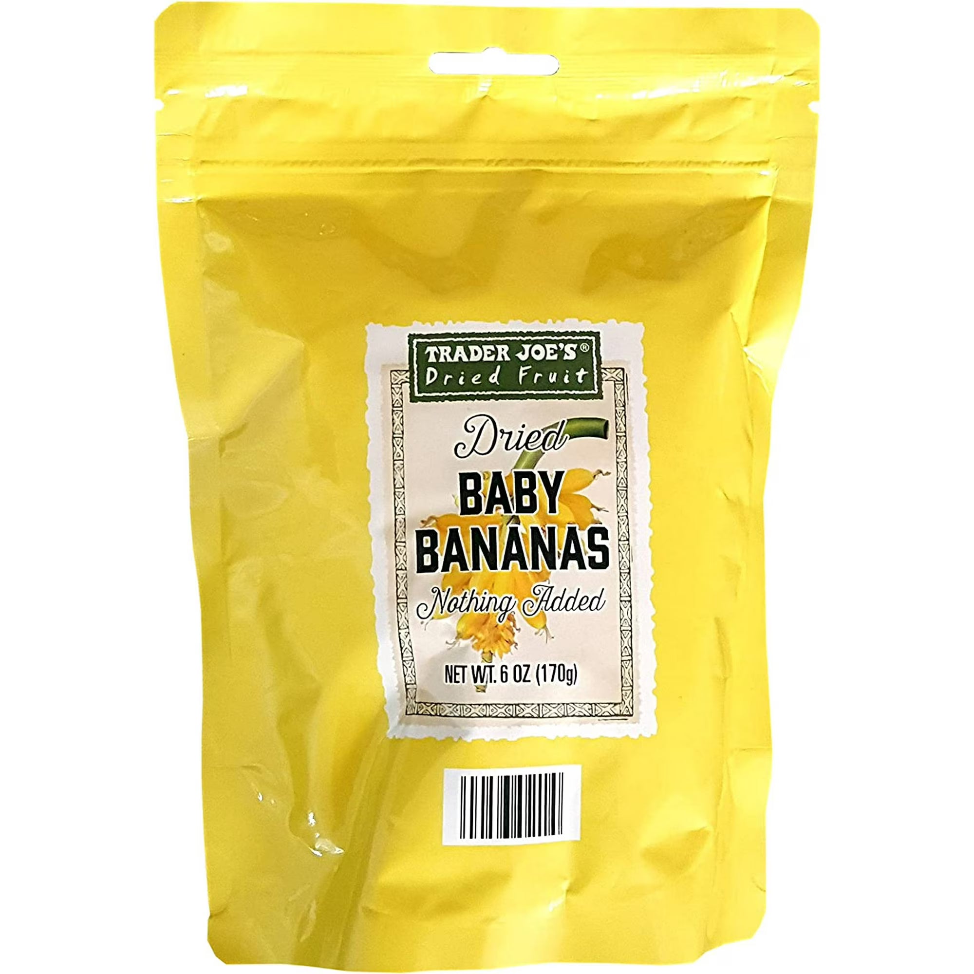 2pcs Dried Baby Bananas
