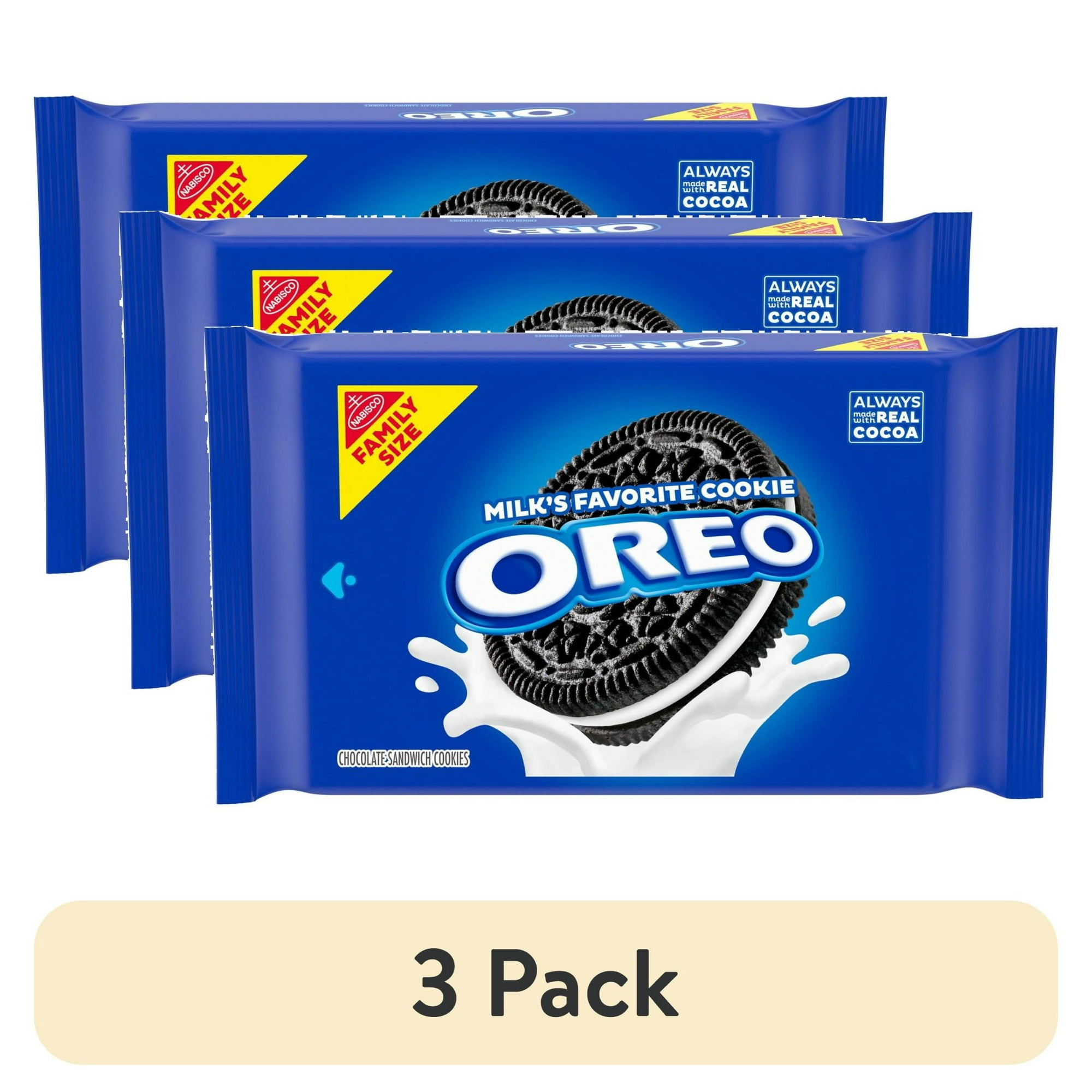 OREO Chocolate Sandwich Cookies, Family Size, 18.12 oz