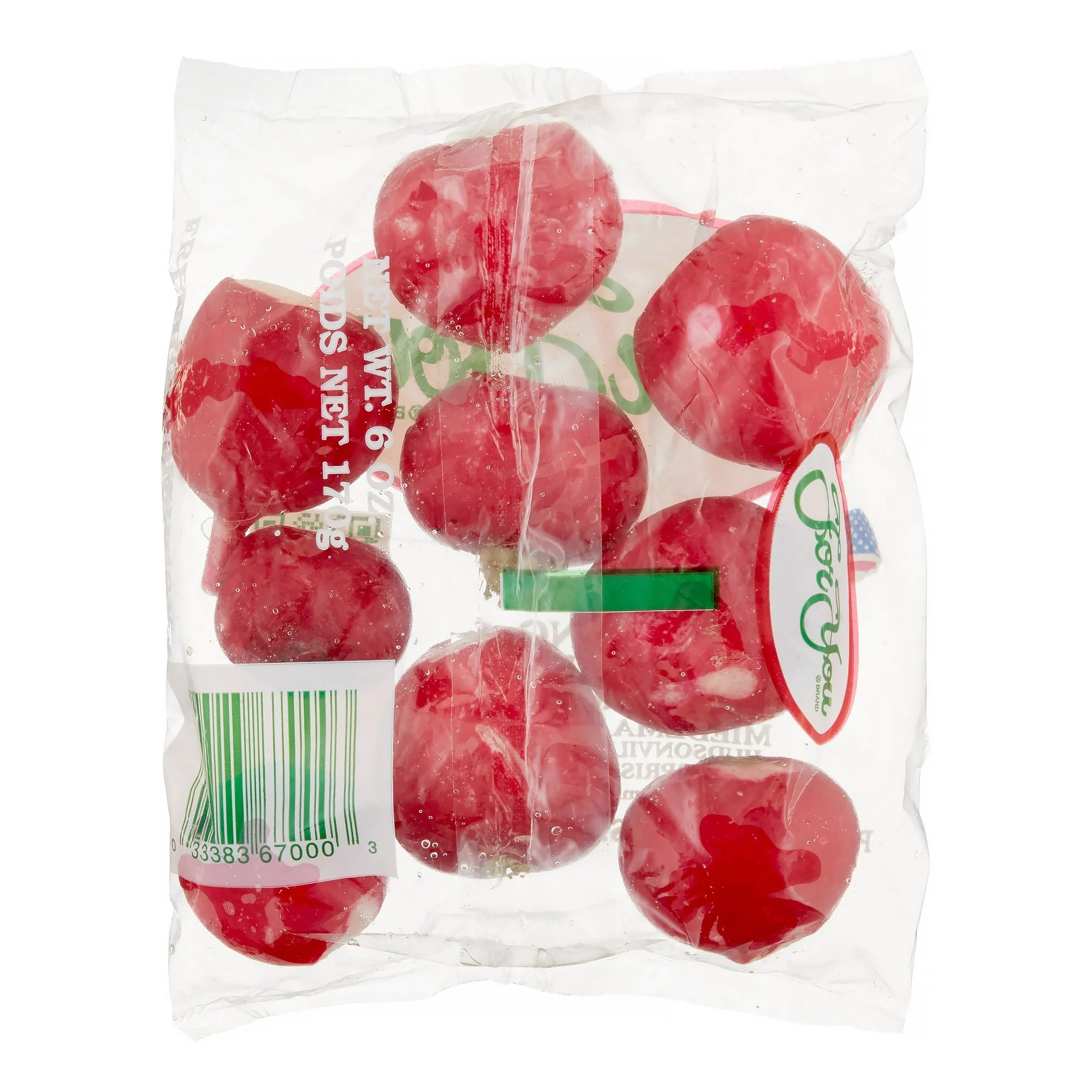 Fresh Produce, Bagged Whole Red Radish, 1 Bag Each