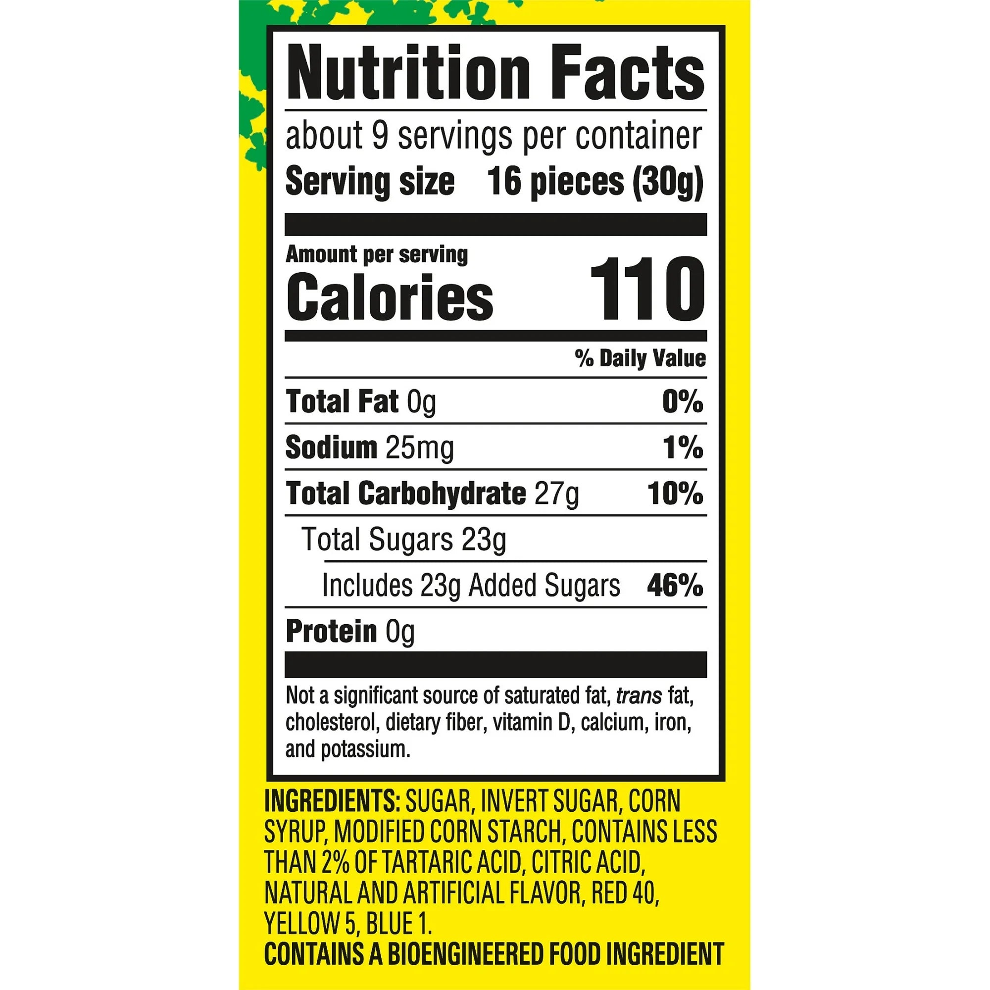 SOUR PATCH KIDS Ornaments Soft & Chewy Holiday Candy, 10 oz