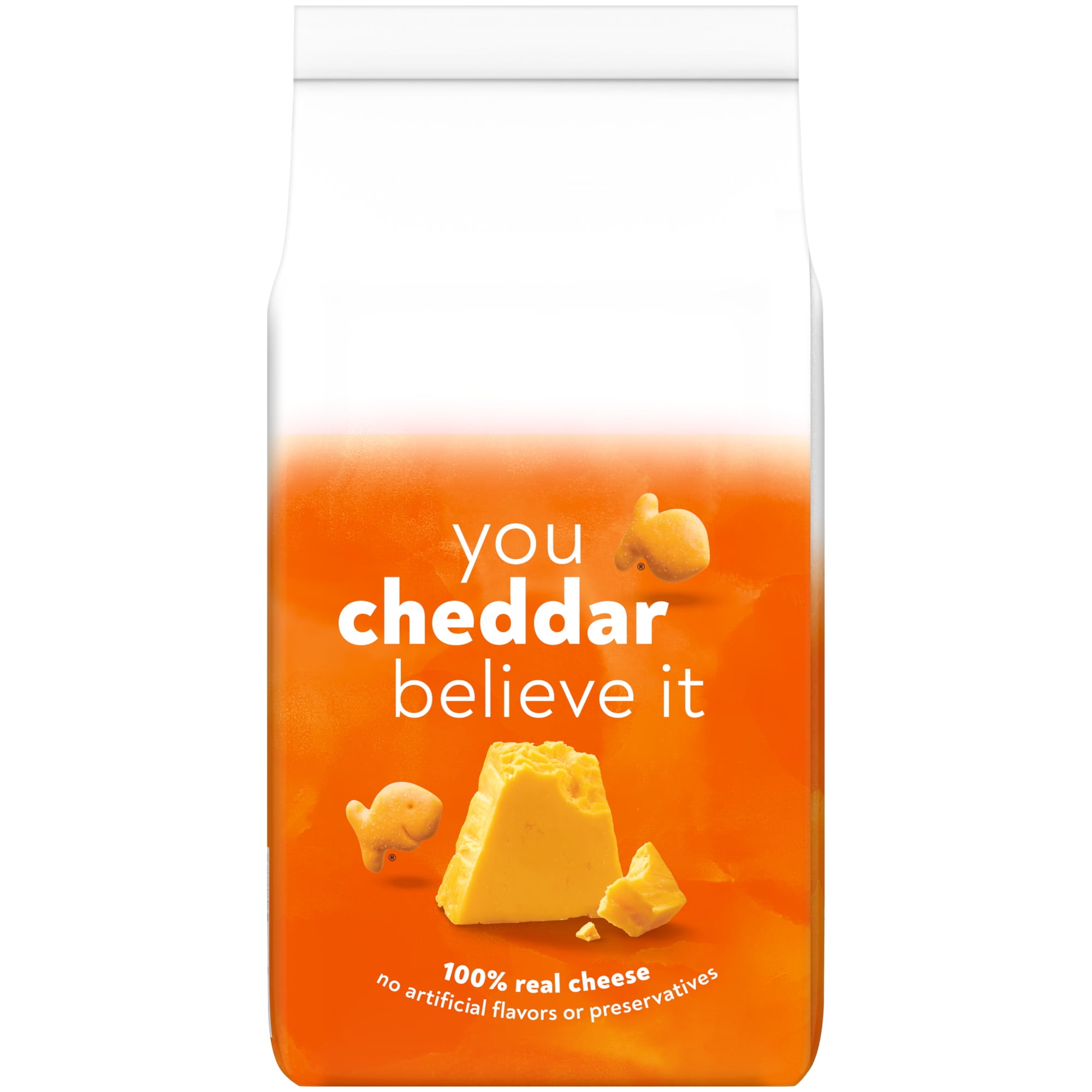Goldfish Cheddar Cheese Crackers, 10 oz Bag