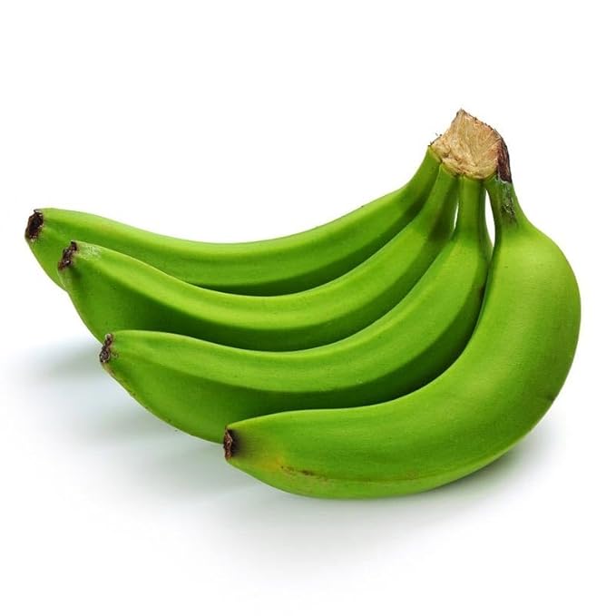 Cooking Bananas, Hard Green, Guineo, Not For Ripening 4 pound Box