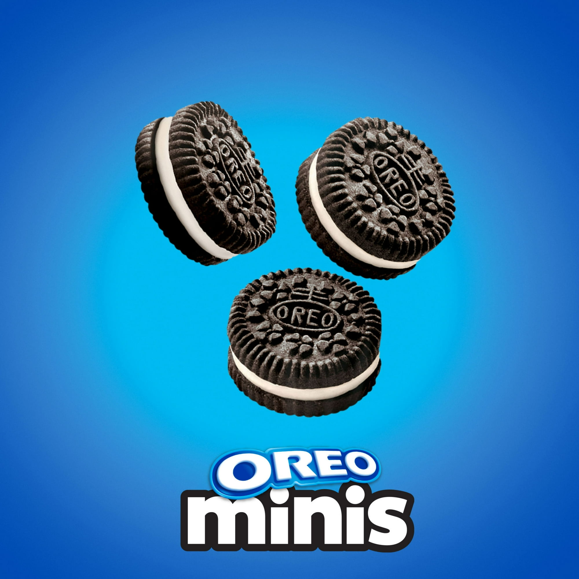 OREO Mini Chocolate Sandwich Cookies, 10 Snack Packs