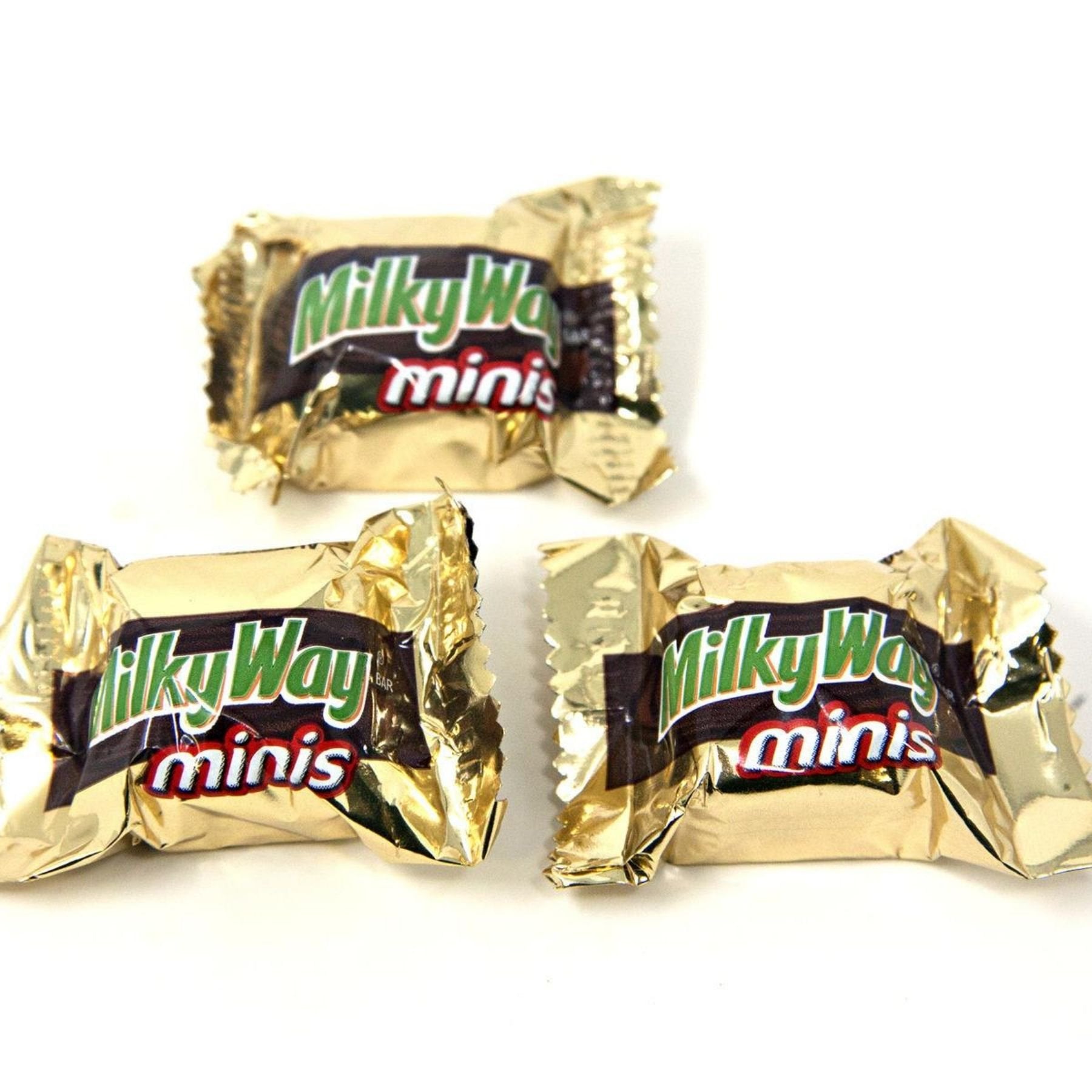 WinCrest Mini Wrapped Milky Way Candy Bars - 5 Lb Case