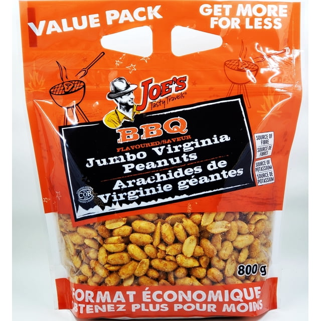 JTT VP BBQ Roasted Peanuts 800g