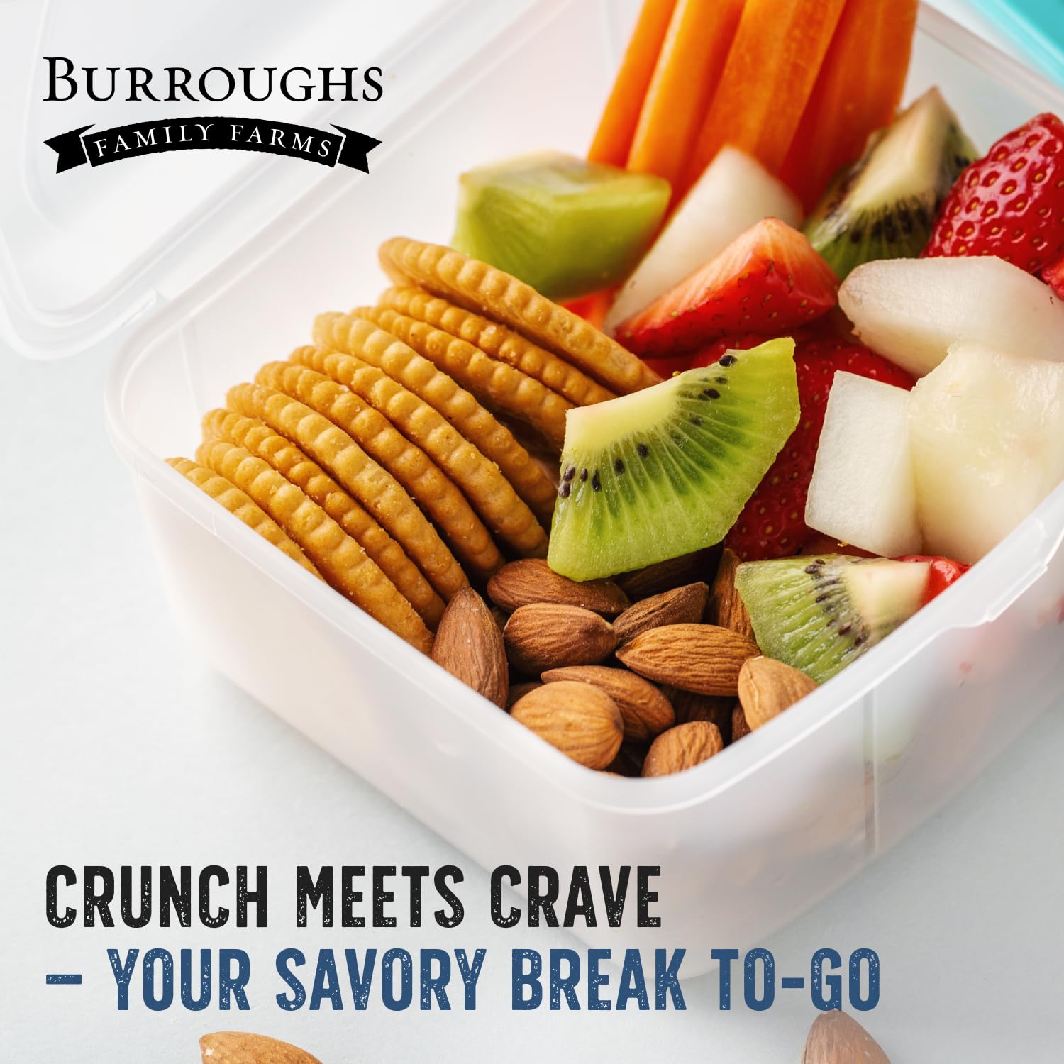 Burroughs Family Farms Organic Roasted & Salted Almonds (3 lb)