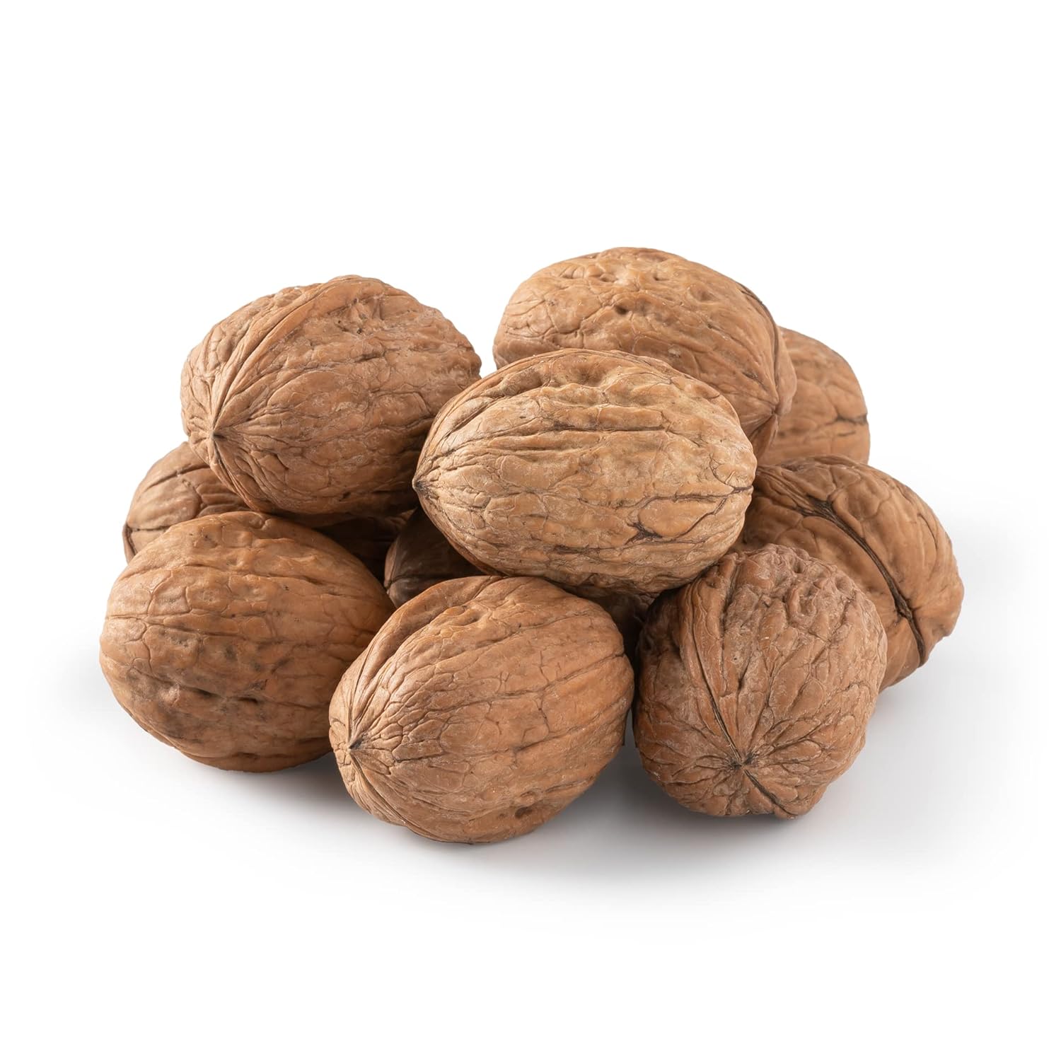 Walnuts In Shell Grown and Packed in California Chandler Variety Fresh Buttery Taste and Easy to Crack Non-GMO and Raw Walnuts in Resealable Bags (1 LB)