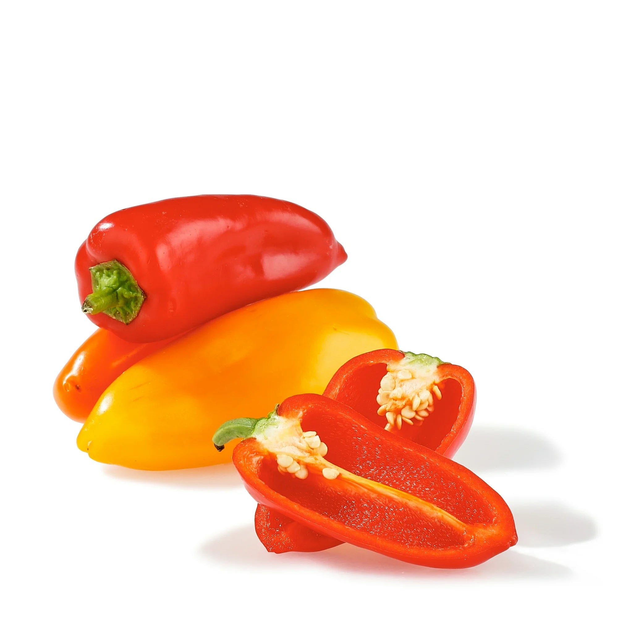 Fresh Organic Mini Sweet Peppers, 8 oz, Bag