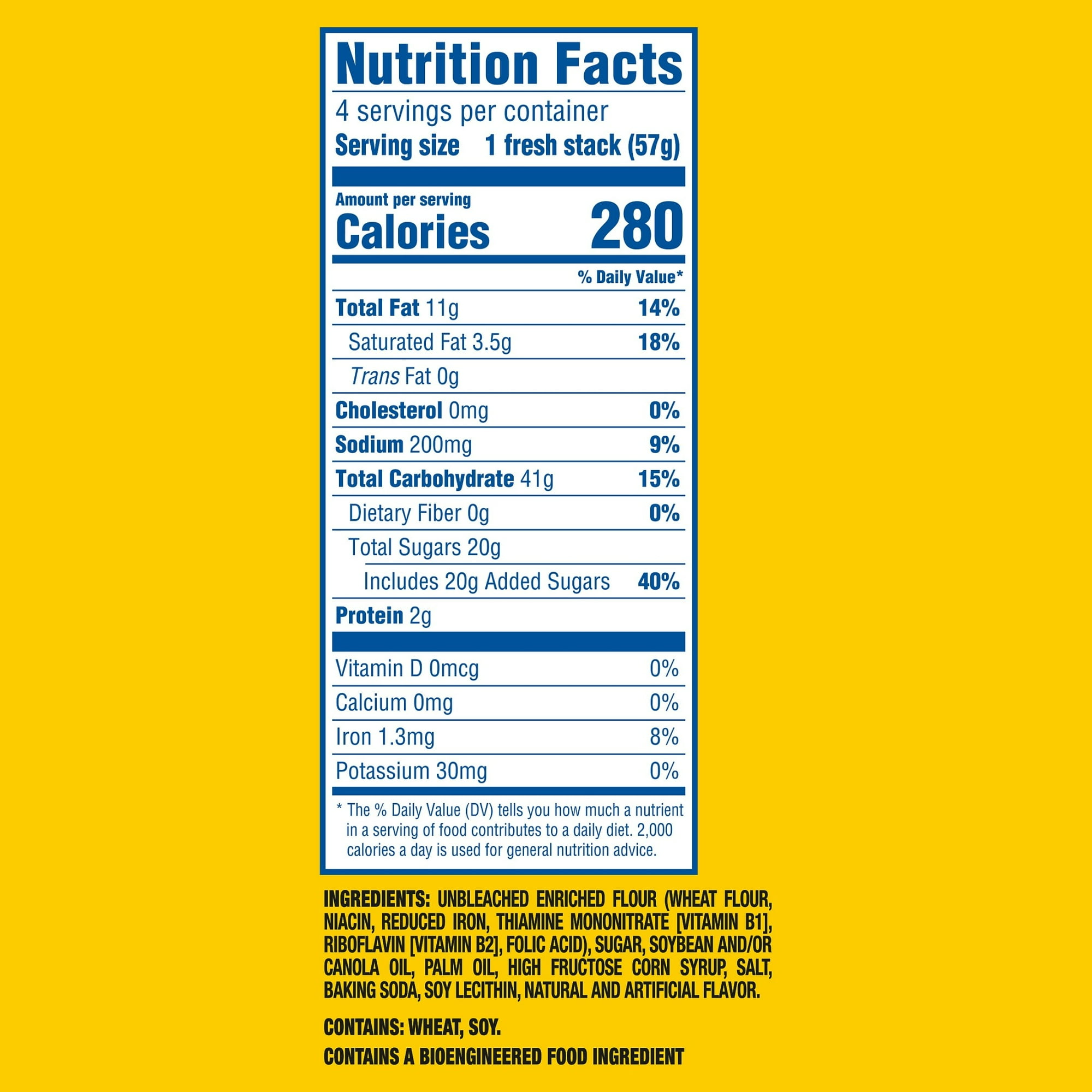 OREO Fresh Stacks Golden Sandwich Cookies, Travel Snacks, 8.05 oz (4 Multi Snack Packs)