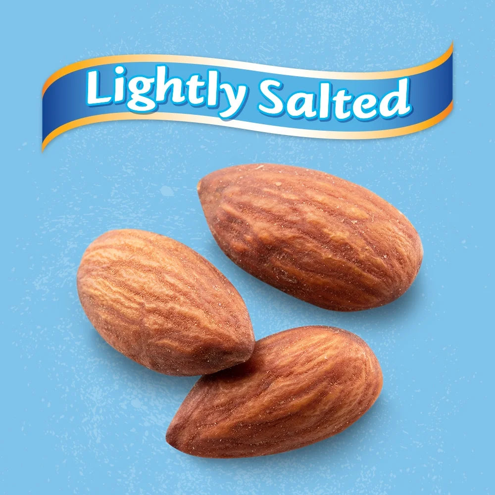 Blue Diamond Almonds, Lightly Salted Low Sodium Snack Nuts For Gluten Free Snacking, 14 oz.