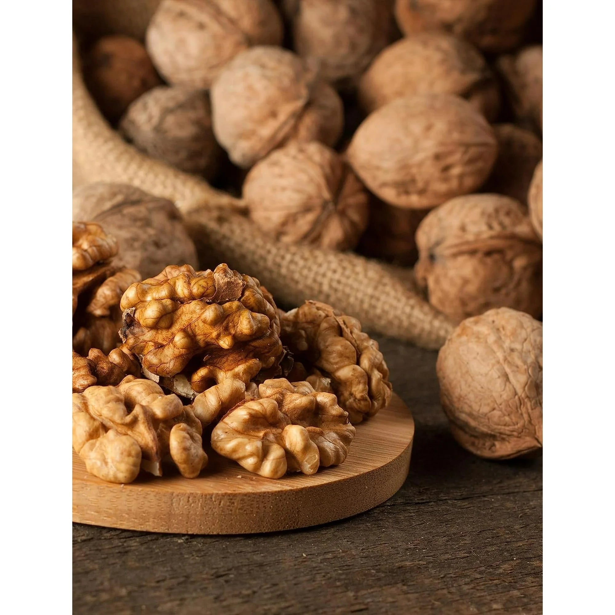 Anna and Sarah Walnuts in Shell, Jumbo, Fresh, Buttery Taste, Easy to Crack, California Chandler, Natural Shells, Not Bleached (5.5 Lbs)