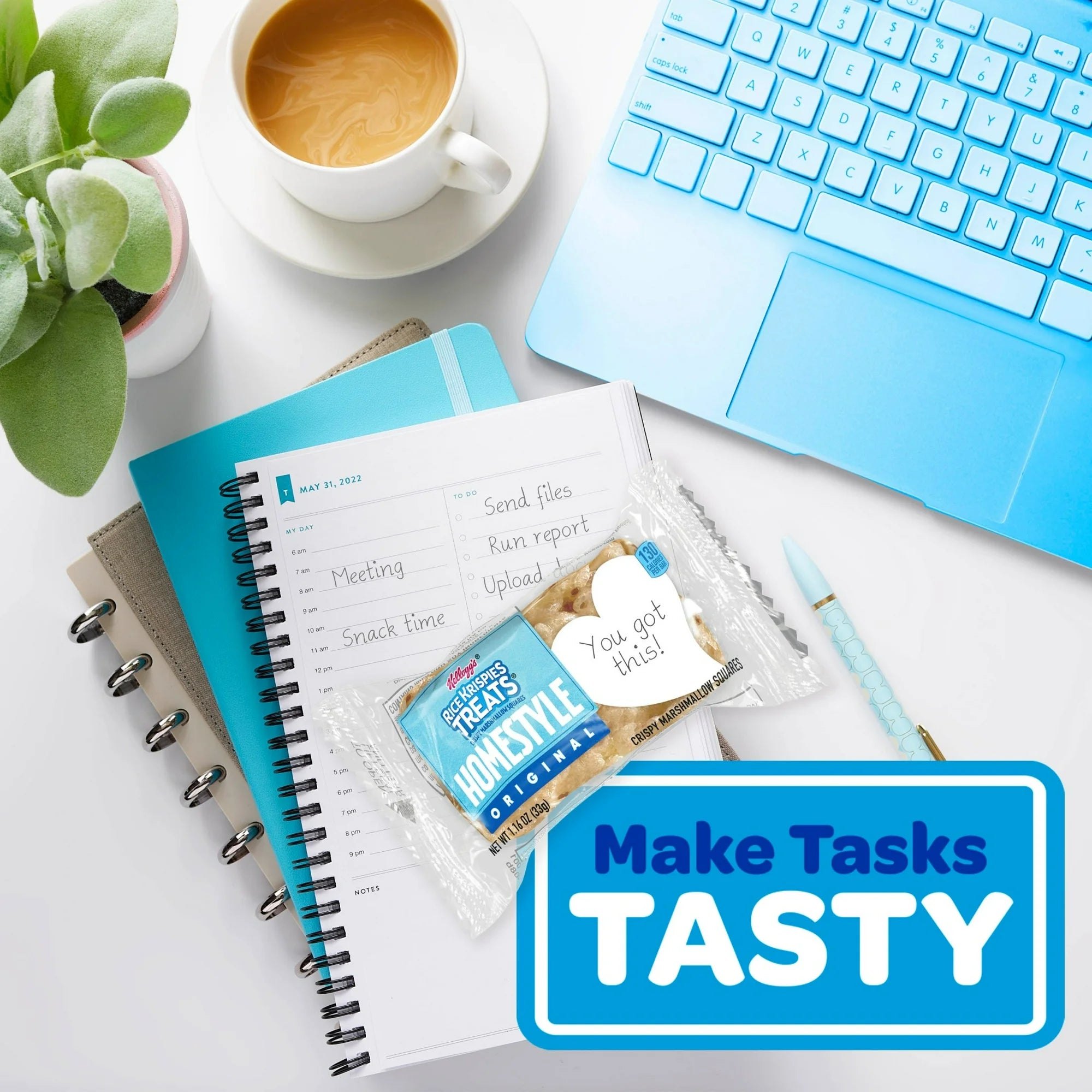 Rice Krispies Treats Homestyle Original Chewy Marshmallow Snack Bars, Kids Snacks, 27.9 oz, 24 Count