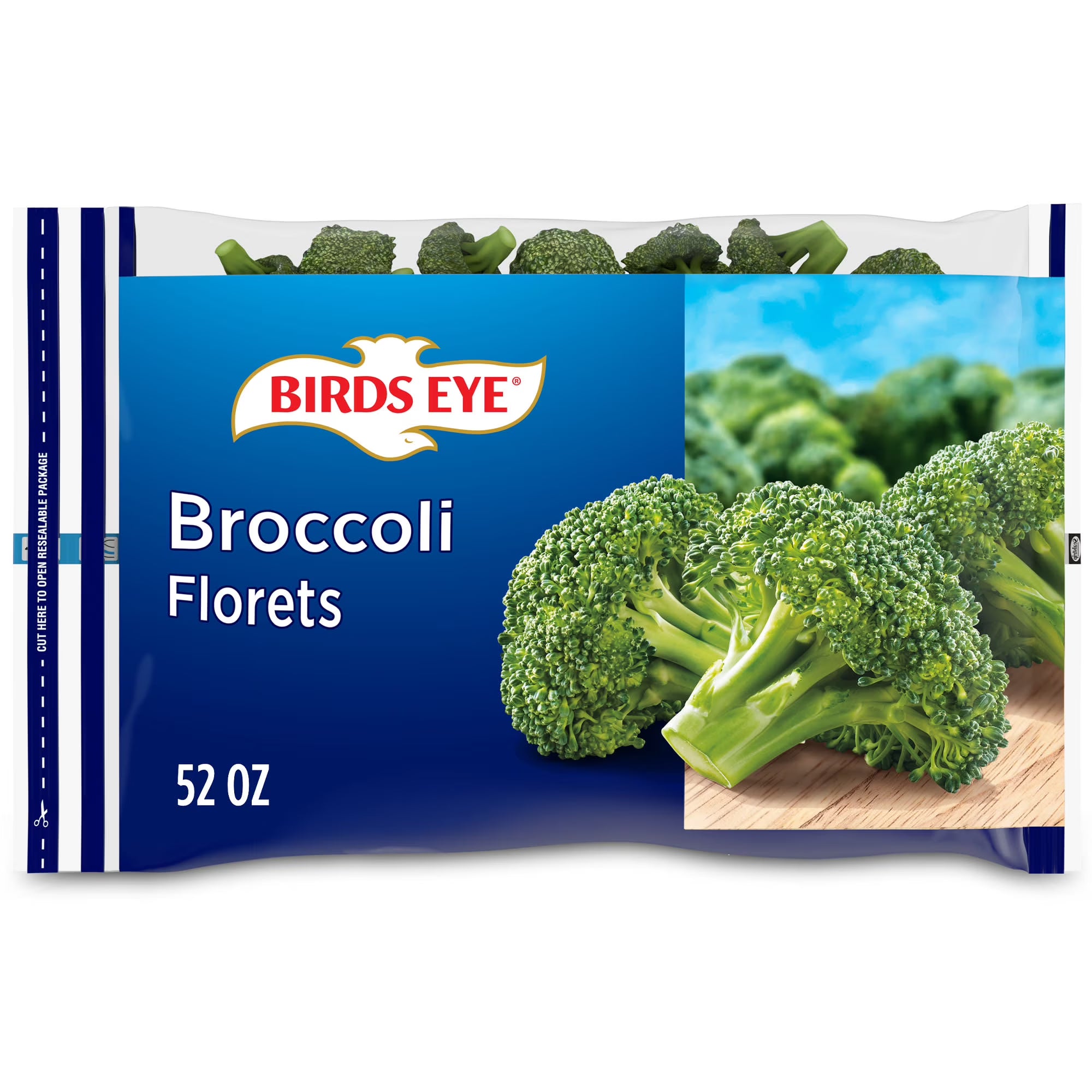 Birds Eye Broccoli Florets, Frozen Vegetables, 52 oz. Bag