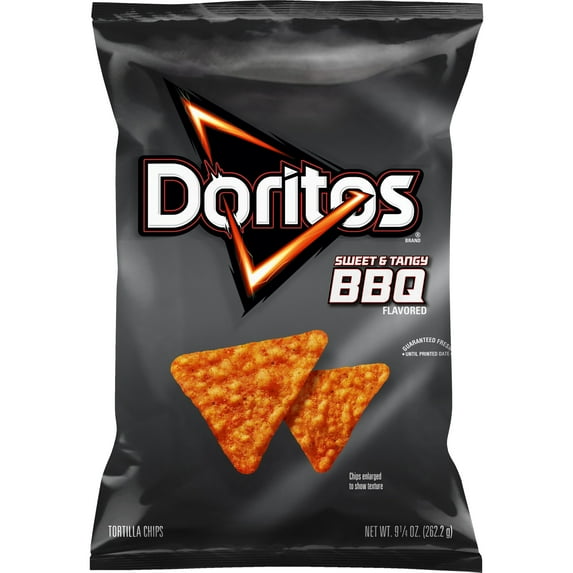 Doritos Sweet & Tangy BBQ Flavored Tortilla Chips, 9.25 oz Bag