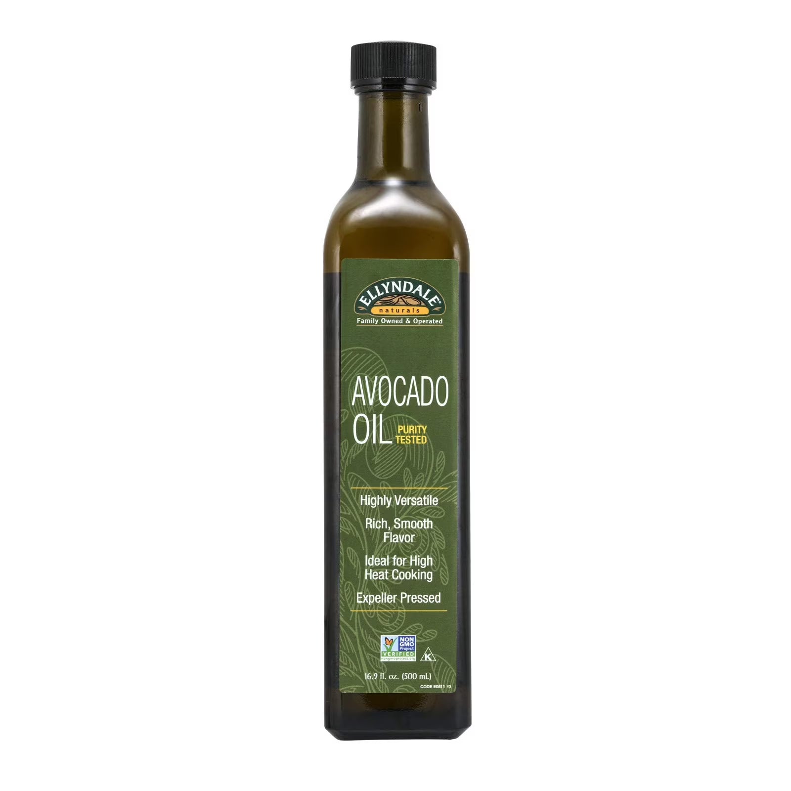 Avocado Cooking Oil in Glass Bottle - 16.9 fl. oz.