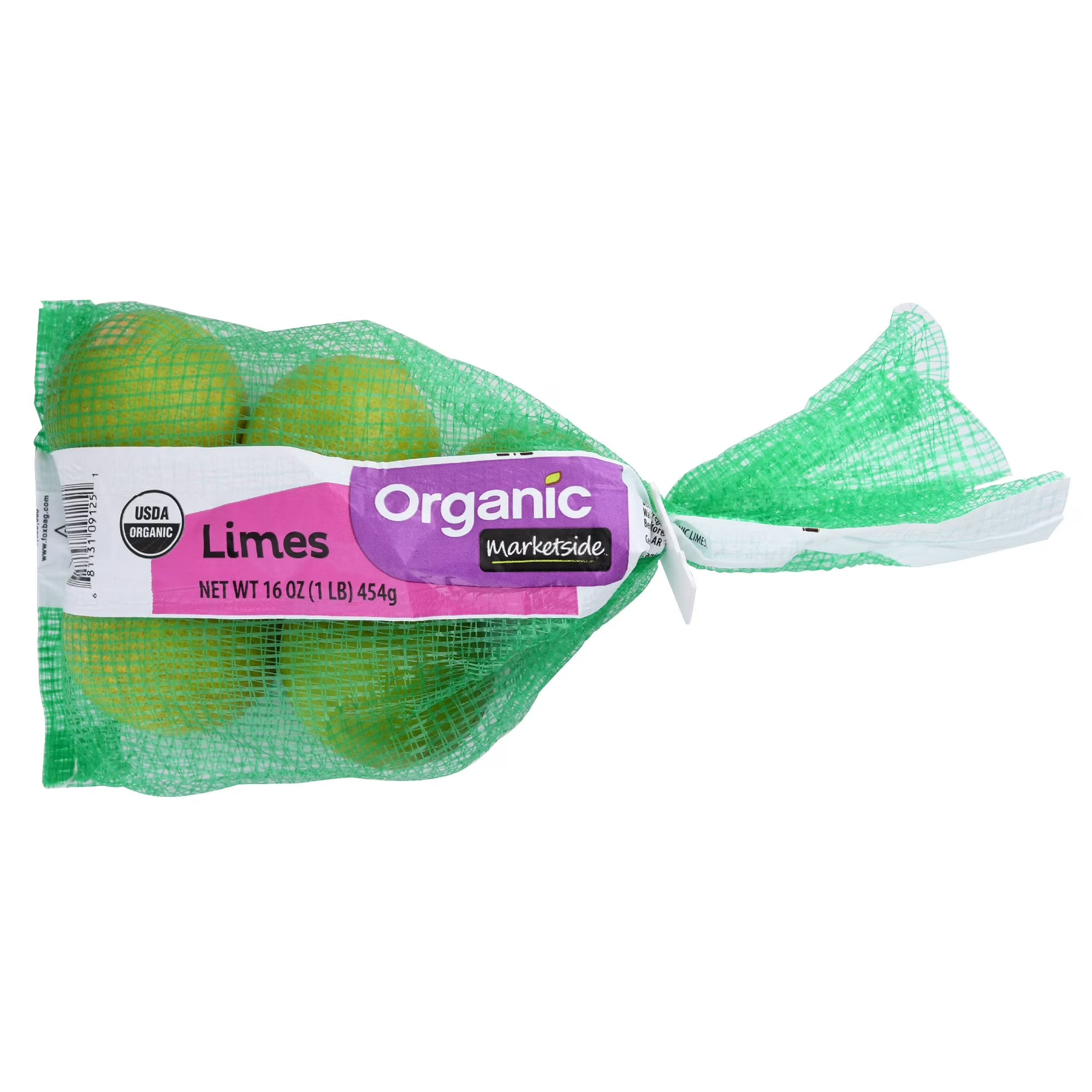 Fresh and juicy Organic Limes 1 lb Bag