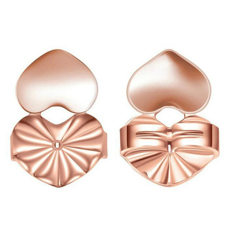 Love Heart Stud Back Lifters Adjustable Earring Lifts Ear Lobe Ster For Ornaments And Accesso Ries M2082