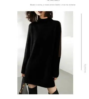 Women’s Winter Turtleneck Dress