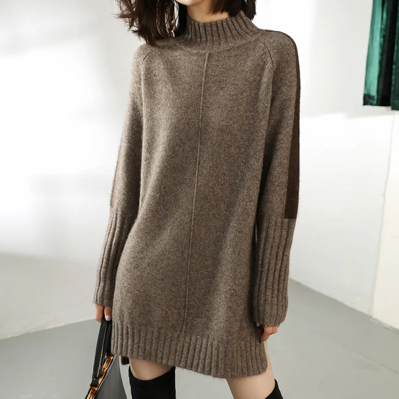 Women’s Winter Turtleneck Dress