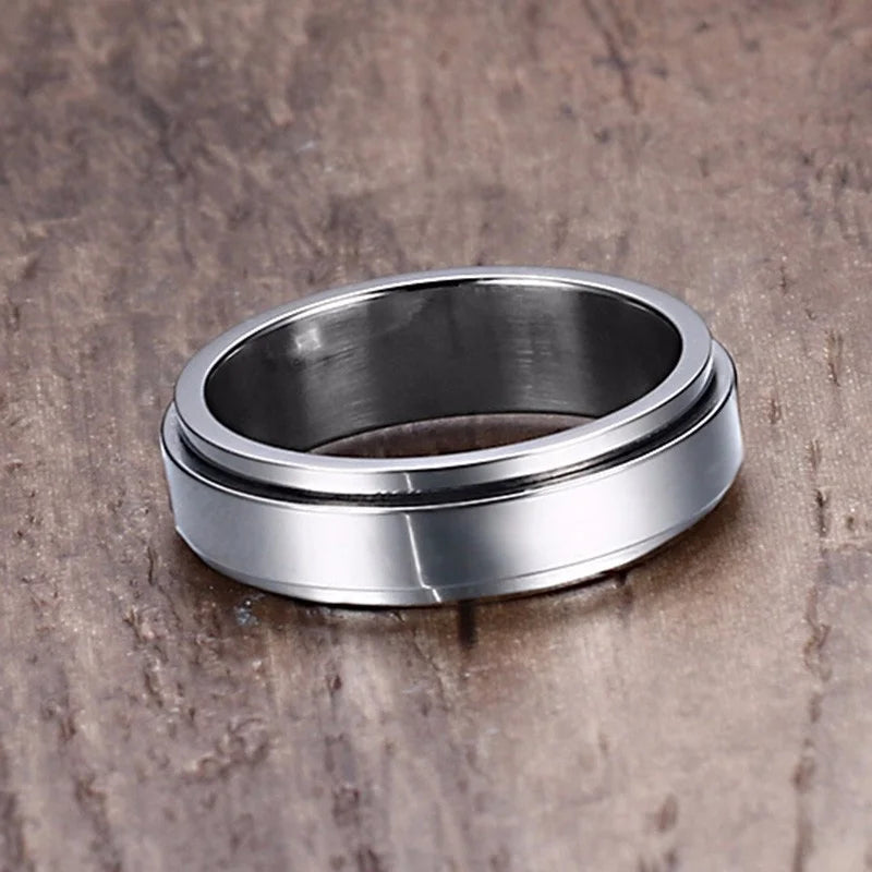 Classic Rotatable Spinner Ring - Jeglowstore