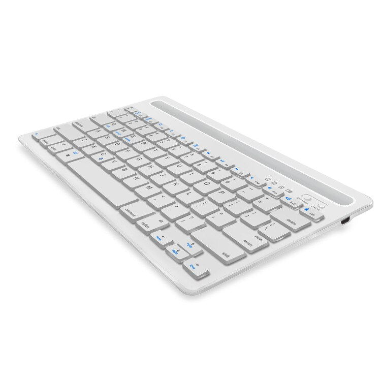 Phablet notebook silent keyboard multi-system support integrated card slot Bluetooth keyboard smart power saving anti-skid comfo