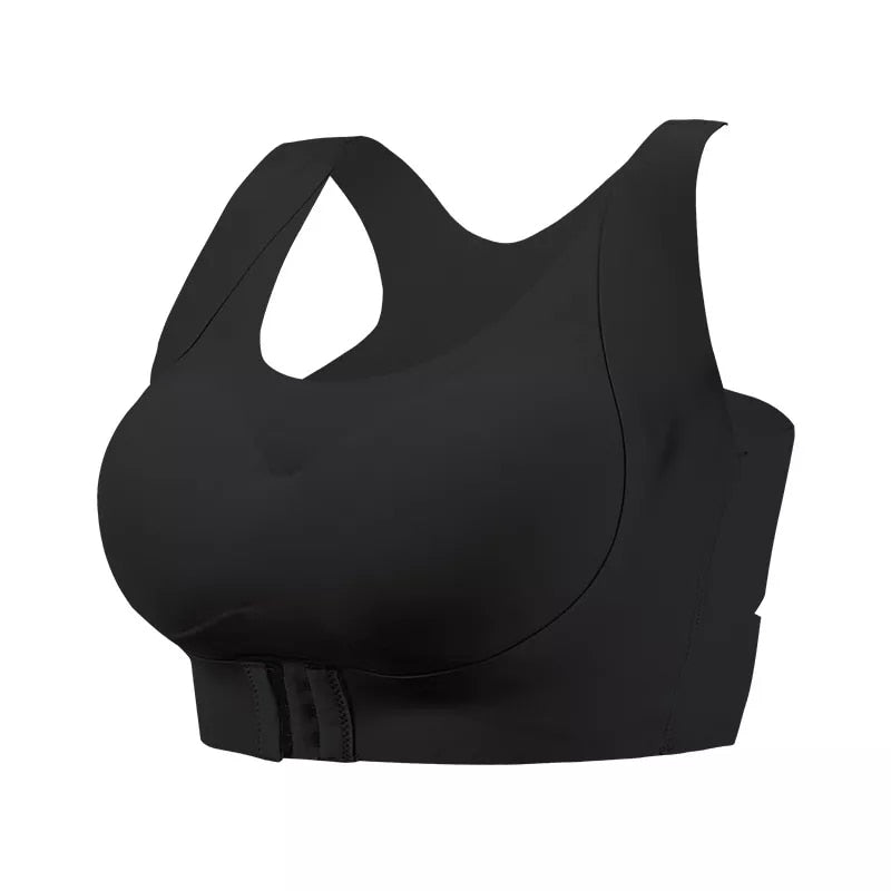 Women Sports Bras For Women Push Up Bra Posture Corrector Bralette Front Closure Female Underwear Cross Back Tops Top Women Bra