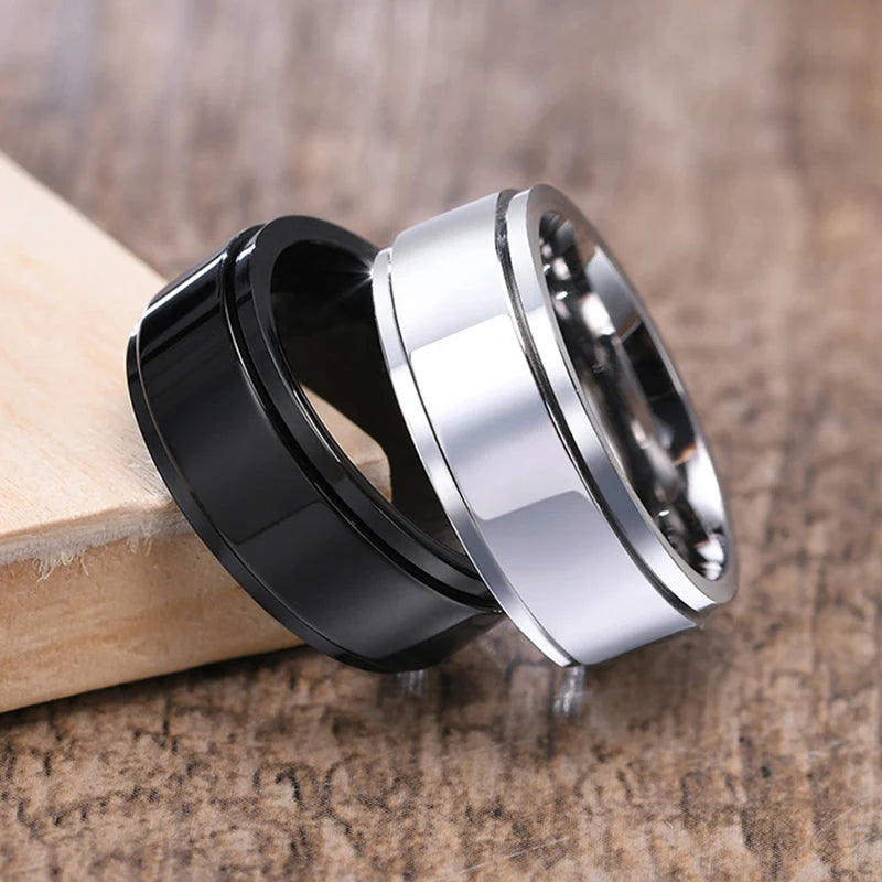 Classic Rotatable Spinner Ring - Jeglowstore