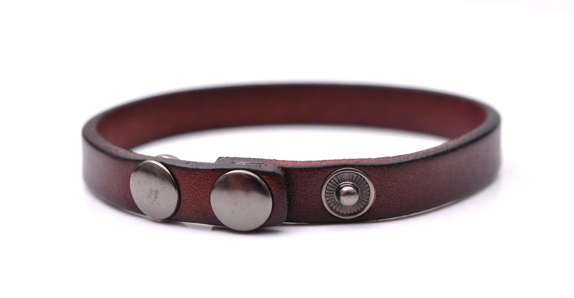 Simple Cool Leather Cuff Bracelet