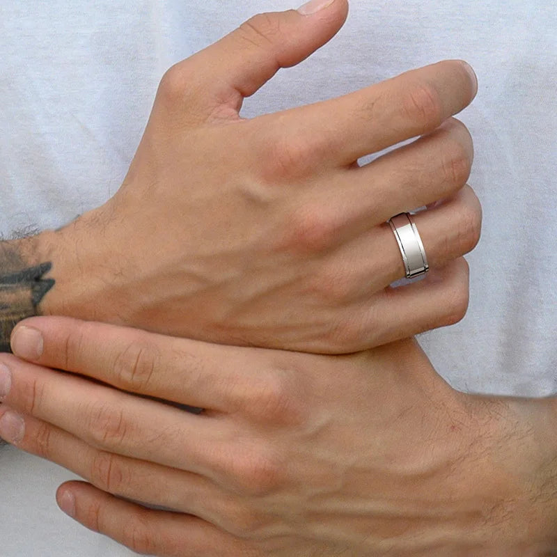 Classic Rotatable Spinner Ring - Jeglowstore