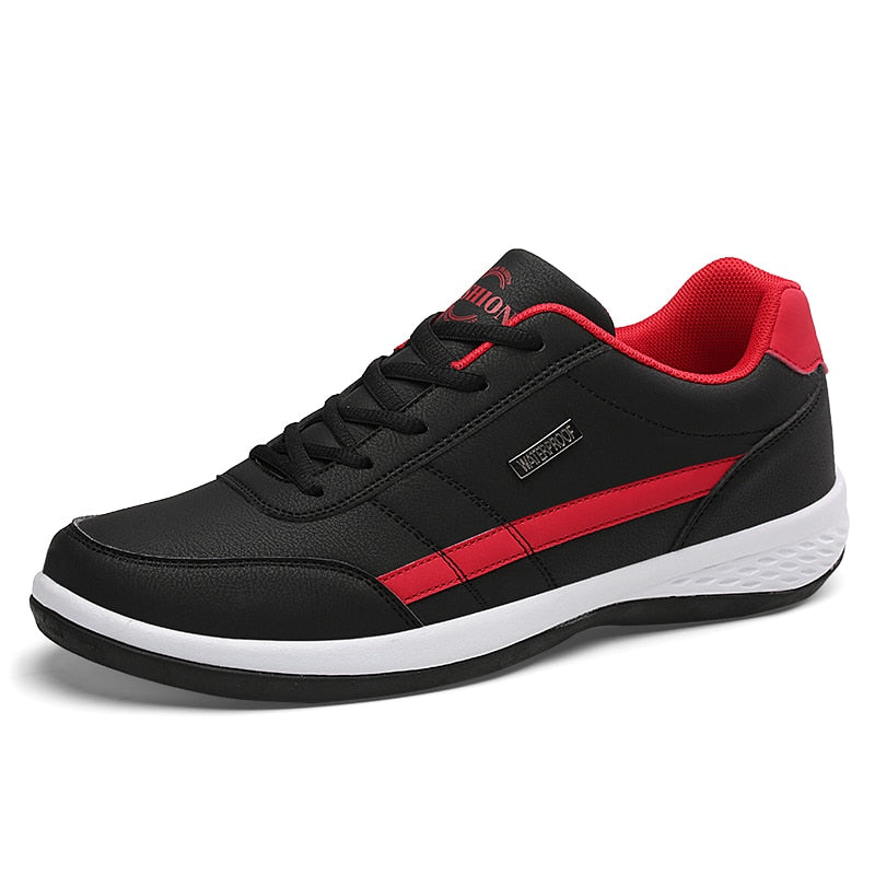 Leather Casual Italian Breathable Leisure Male Sneakers
