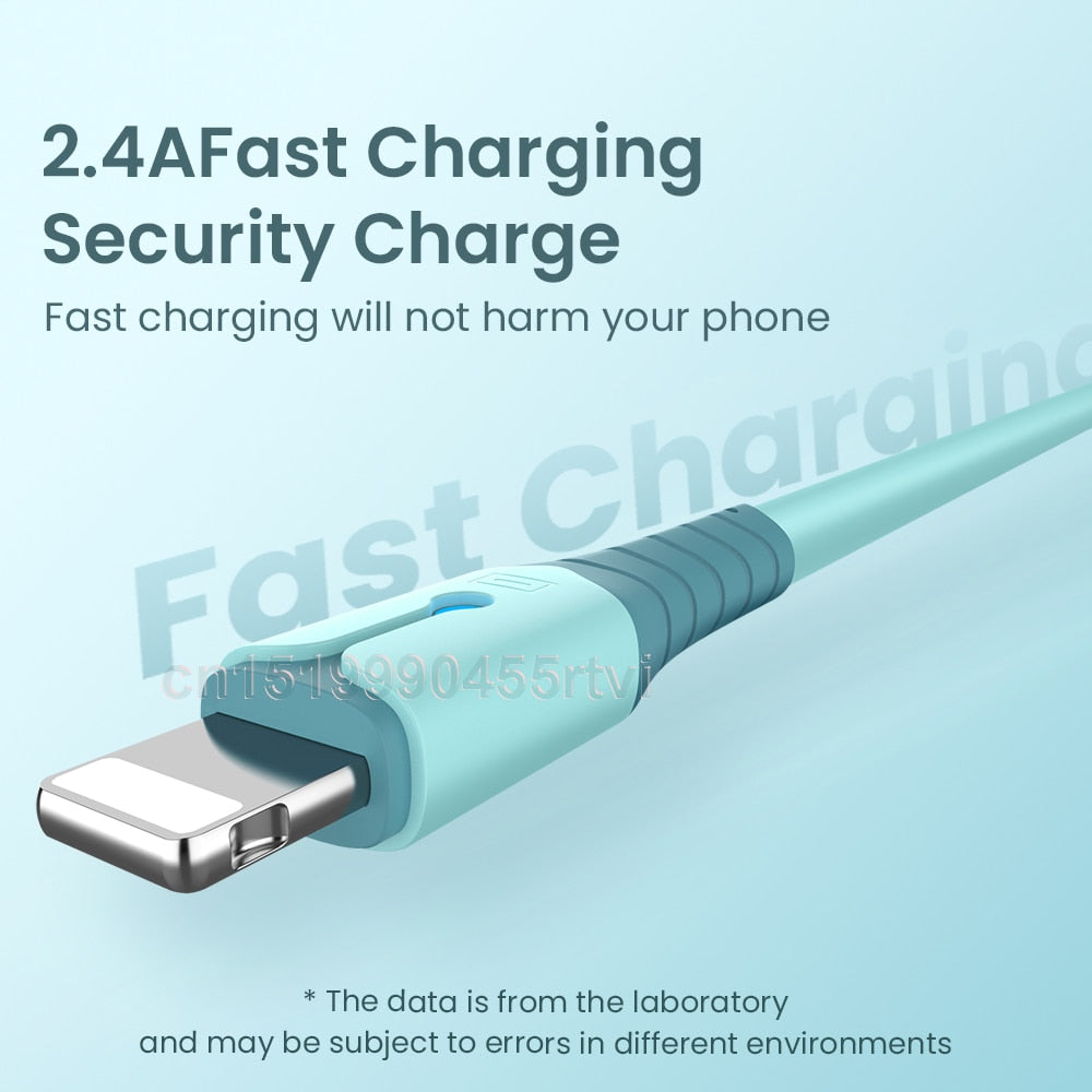 Quick Charge USB Cable For iPhone 14 13 12 11 Pro Max XS 6s 7 8 Plus Origin Mobile Phone Charger Cord Data Charger Wire 1/1.5/2M - Jeglowstore