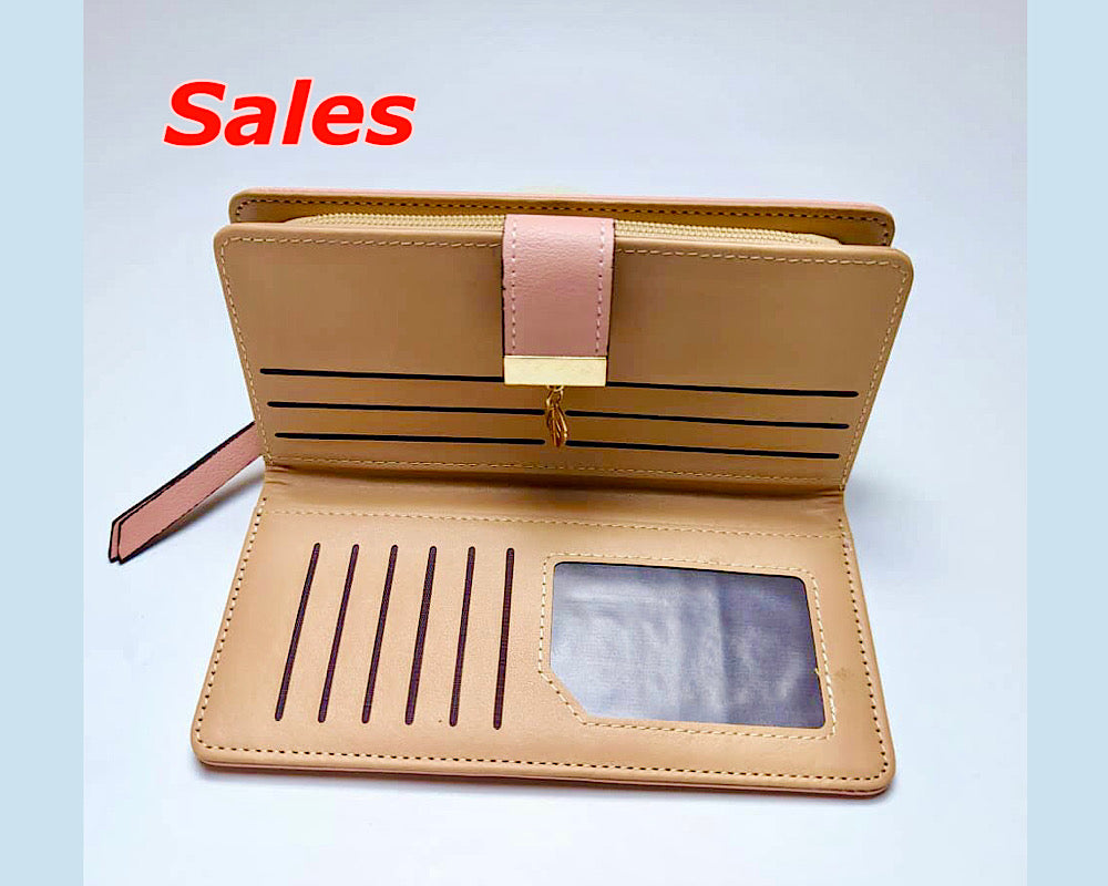 Women clutch purse, multi space crystal leaves design pulse