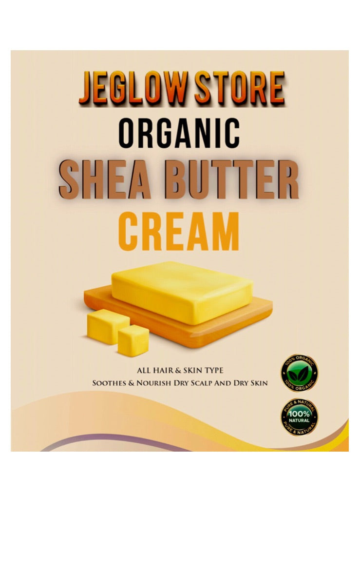 100% Raw Unrefined Organic Gold Shea Butter Bulk For All Hair & Skin Type