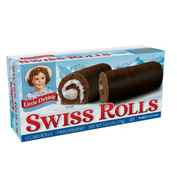 Little Debbie Swiss Rolls, 13.31 oz (12 count)