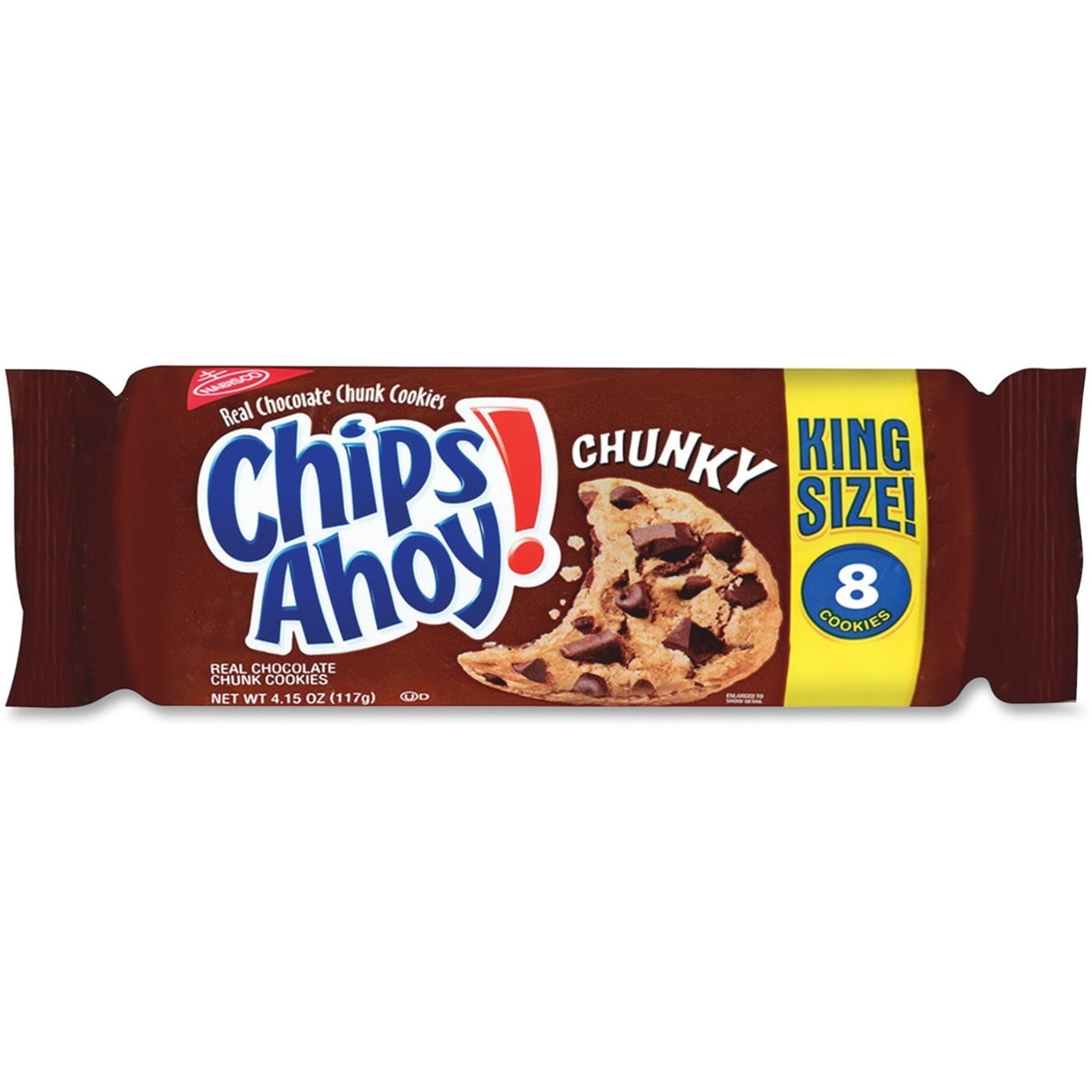 Mondelez Chips Ahoy Chunky Cookies, 8 ea