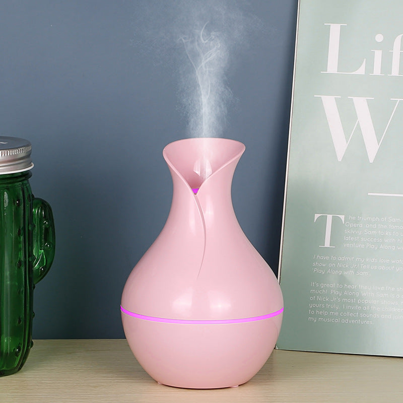200ml Small Vase Aroma Diffuser USB Car-Mounted Air Conditioning Humidifier Humidifier
