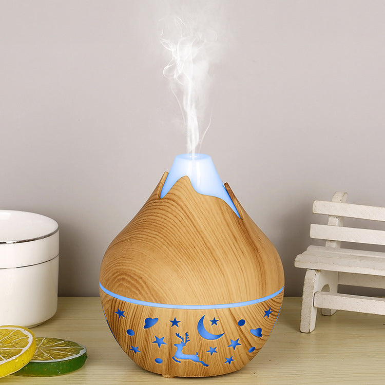 200ml Small Vase Aroma Diffuser USB Car-Mounted Air Conditioning Humidifier Humidifier