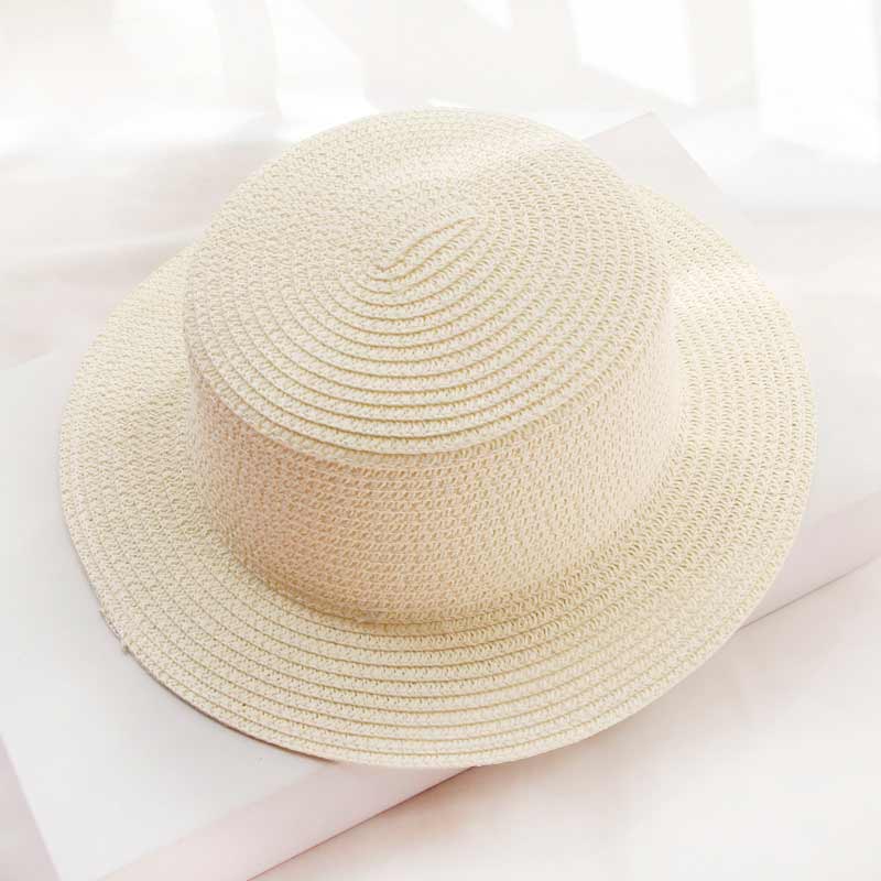 Sun Hat Foldable Casual Spring Youth Straw Hat