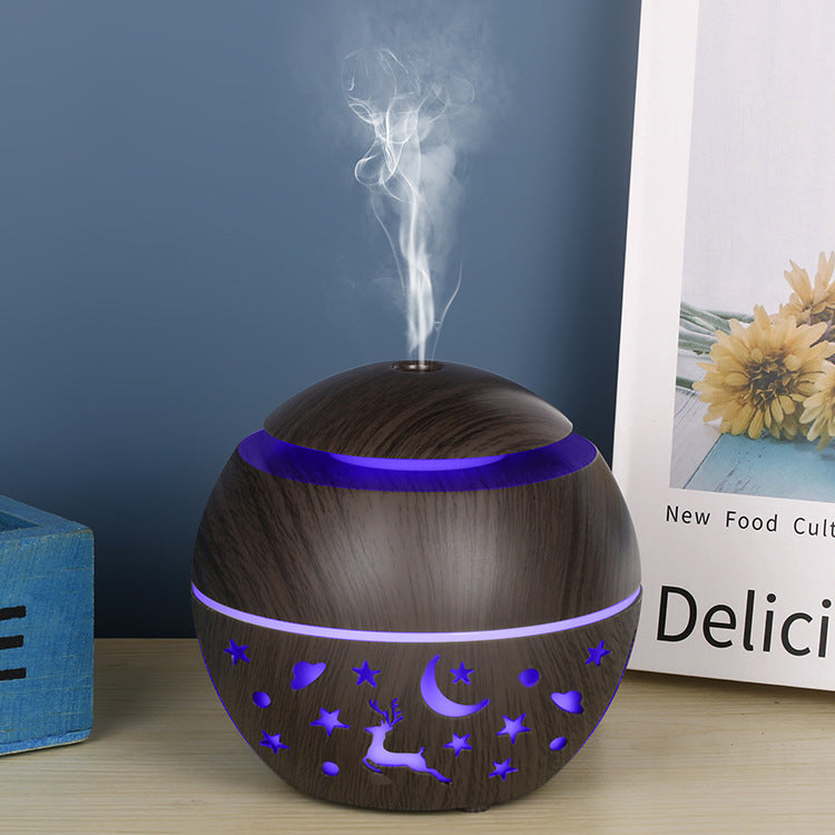 200ml Small Vase Aroma Diffuser USB Car-Mounted Air Conditioning Humidifier Humidifier