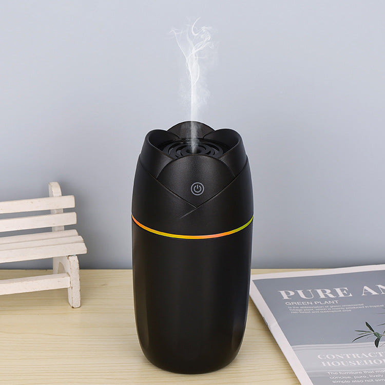 200ml Small Vase Aroma Diffuser USB Car-Mounted Air Conditioning Humidifier Humidifier