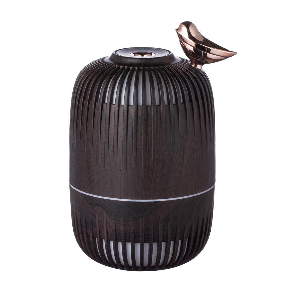 For Home Mengniao Humidifier Bedroom Essential Oil Fragrance Lamp Fog Desktop Mute Humidifier Seven-Color Ambience Light Creative