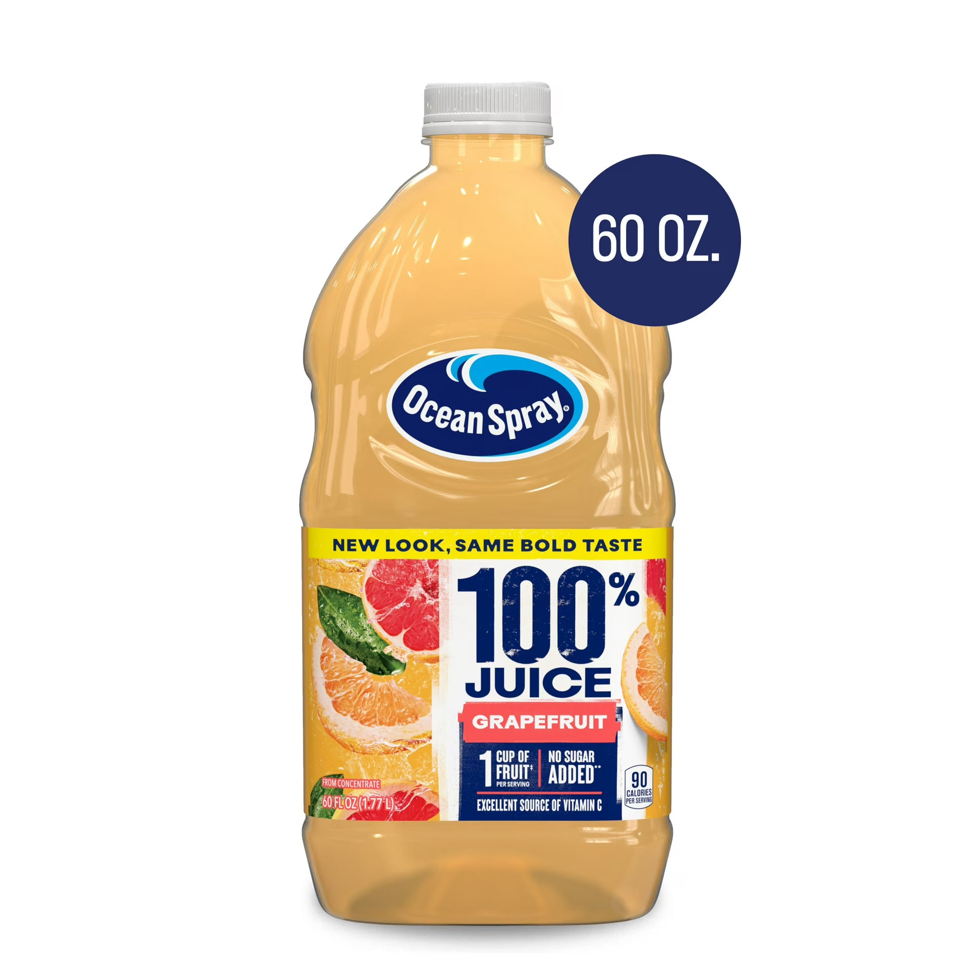 Ocean Spray® 100% Grapefruit Juice, 100% Juice, 60 fl oz Bottle
